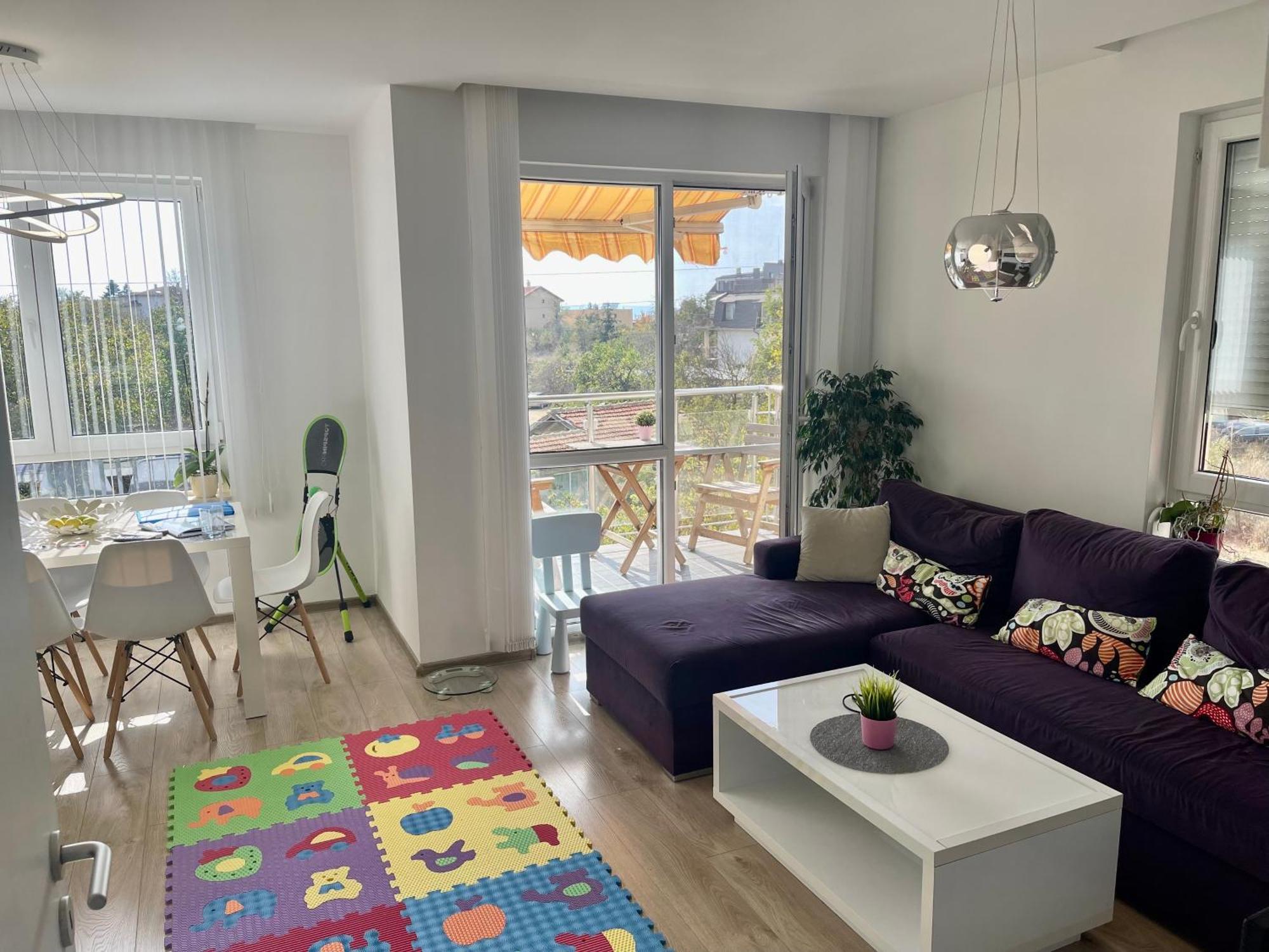 Briz Apartment; 2 Bdr; 6 Guests; Private Parking Варна Экстерьер фото